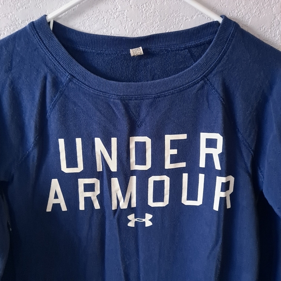 Navy Blue Under Armour Sweater - Picture 2 of 4